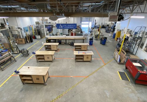 image of steam studio's main work floor